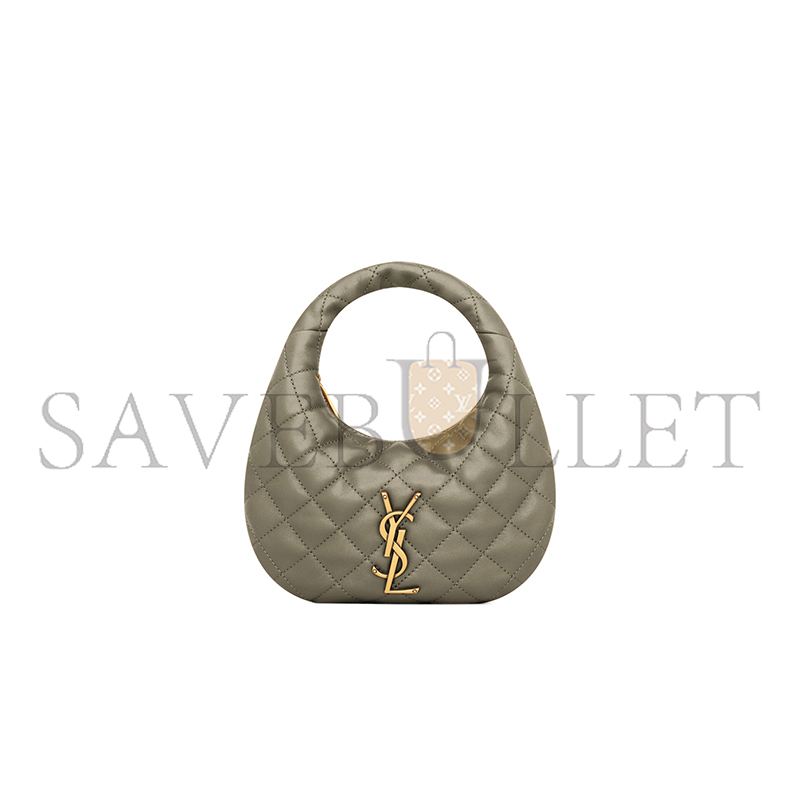 YSL ICARINO MINI IN QUILTED NAPPA 871329AAANG3775 (19*12*5cm)
